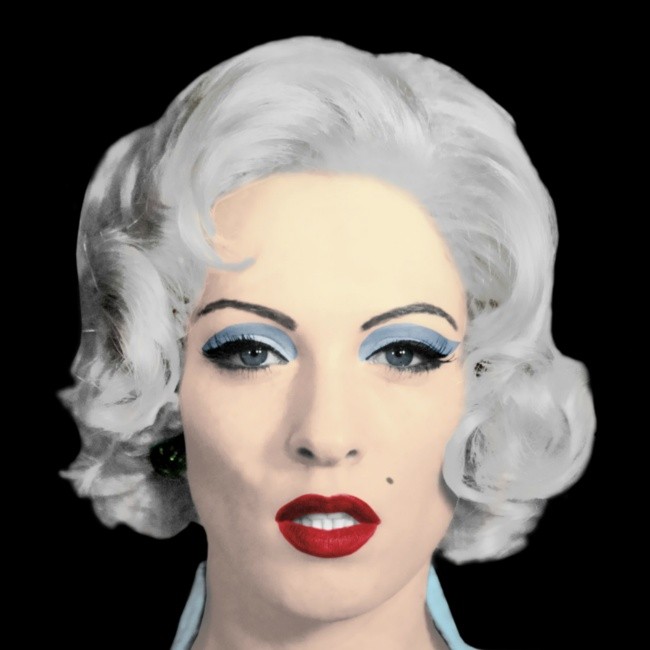 Warholian Monroe - grey